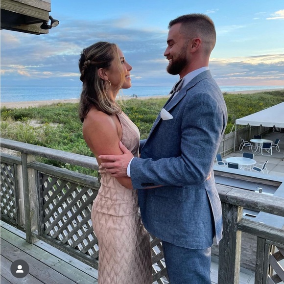 HOUSE OF HARLOW REVOLVE FREDERICK DRESS CHAMPAGNE XXS - SOLD OUT ONLINE - Picture 4 of 4